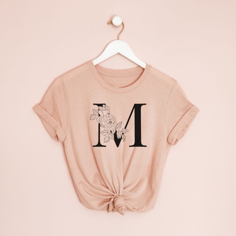 Floral Monogram Shirts – Semi-Fitted