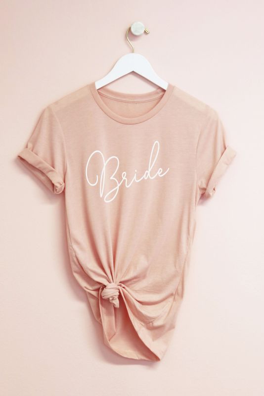 Wedding Blush T-Shirt - Semi-Fitted