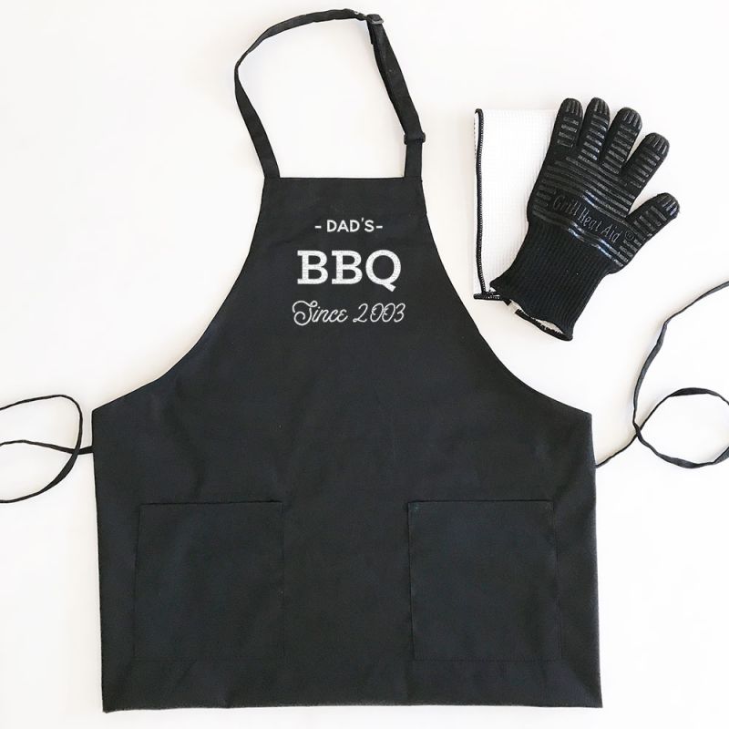 Men's Custom Text Aprons