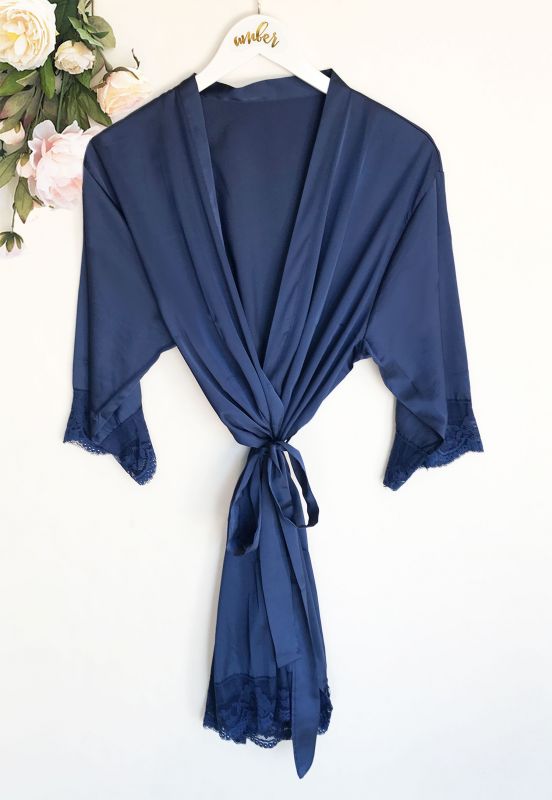 Satin Lace Robes
