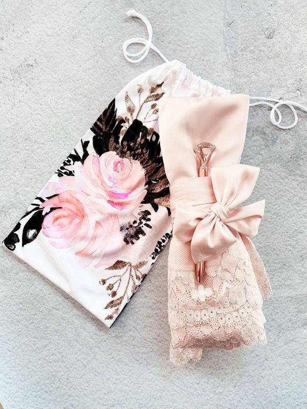 Floral Robe Pouch