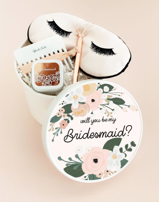 Boho Bridesmaid Proposal Box - Empty