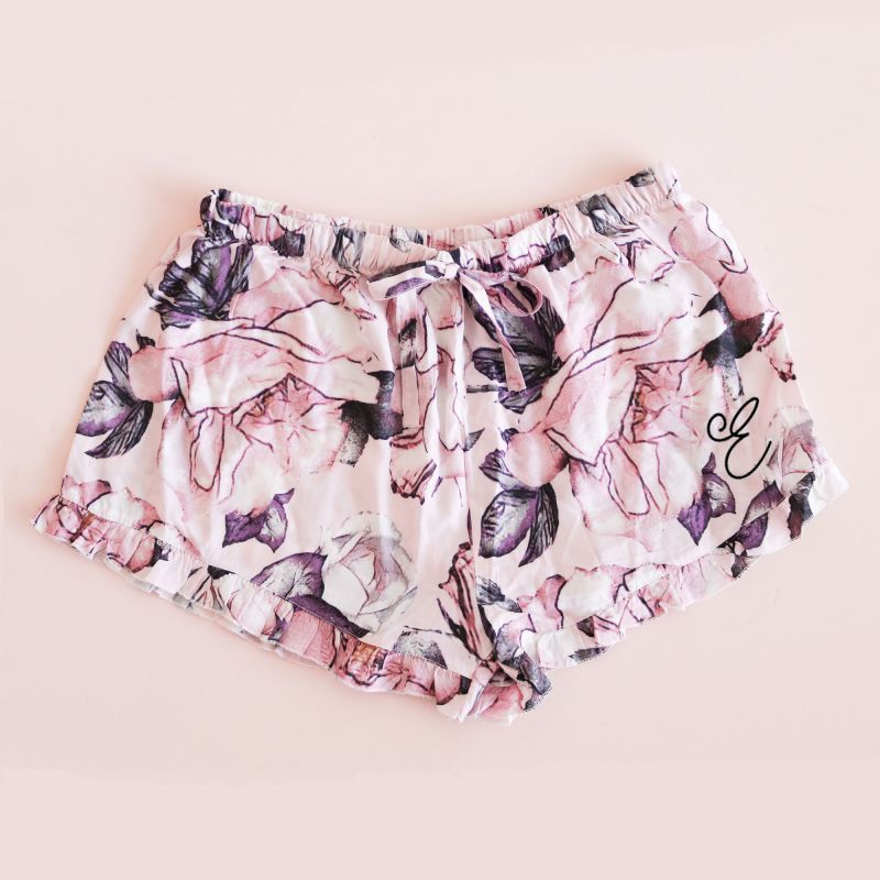 Pattern Pajama Shorts – Monogram