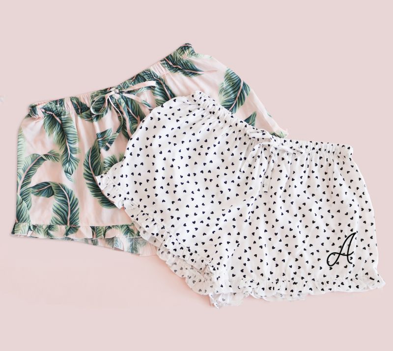 Pattern Pajama Shorts – Monogram