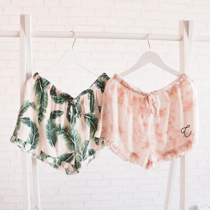 Pattern Pajama Shorts – Monogram