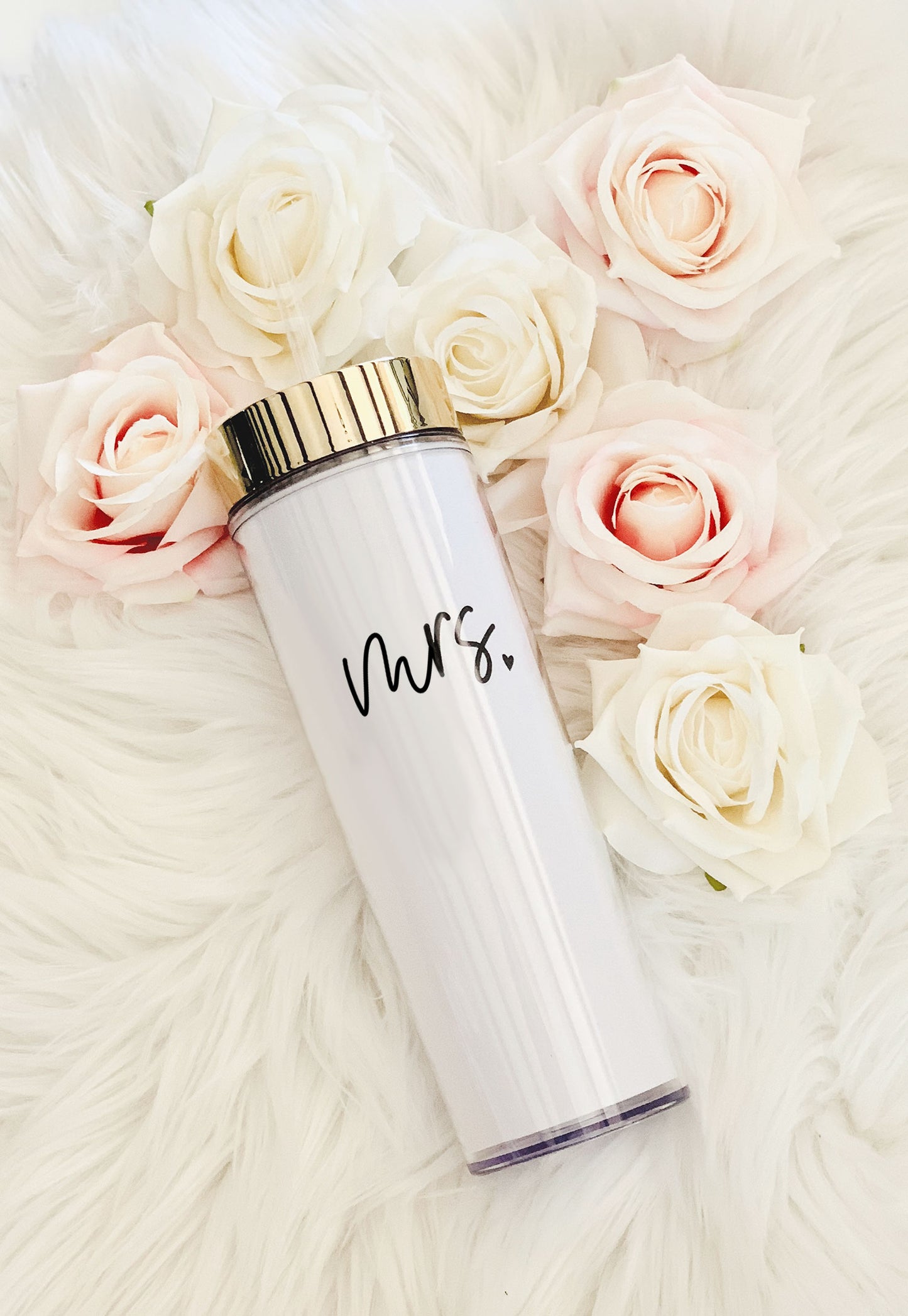 Mrs. Heart Tall Tumbler