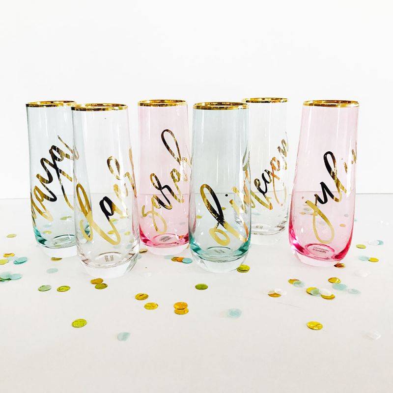 Script Stemless Glasses