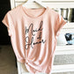 Wedding Blush T-Shirt - Semi-Fitted