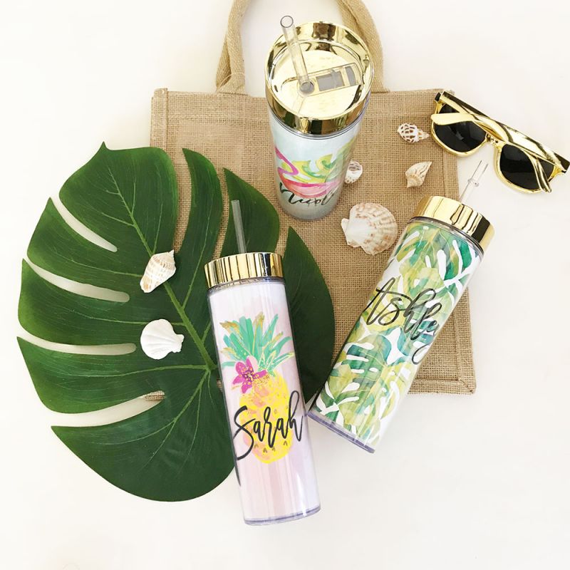 Tropical Beach Tall Tumbler