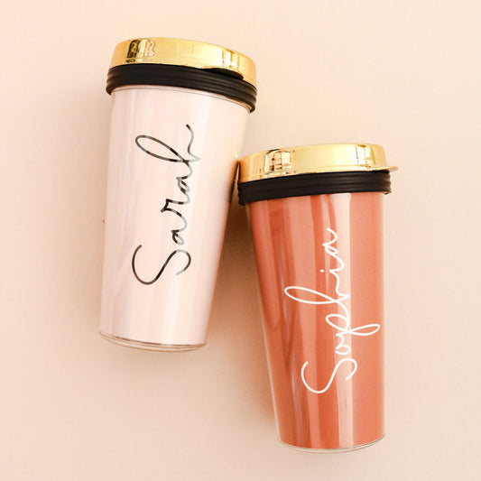 Personalized Travel Mugs