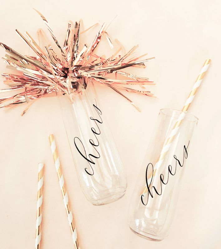 Cheers Shatterproof Flutes (set of 6)