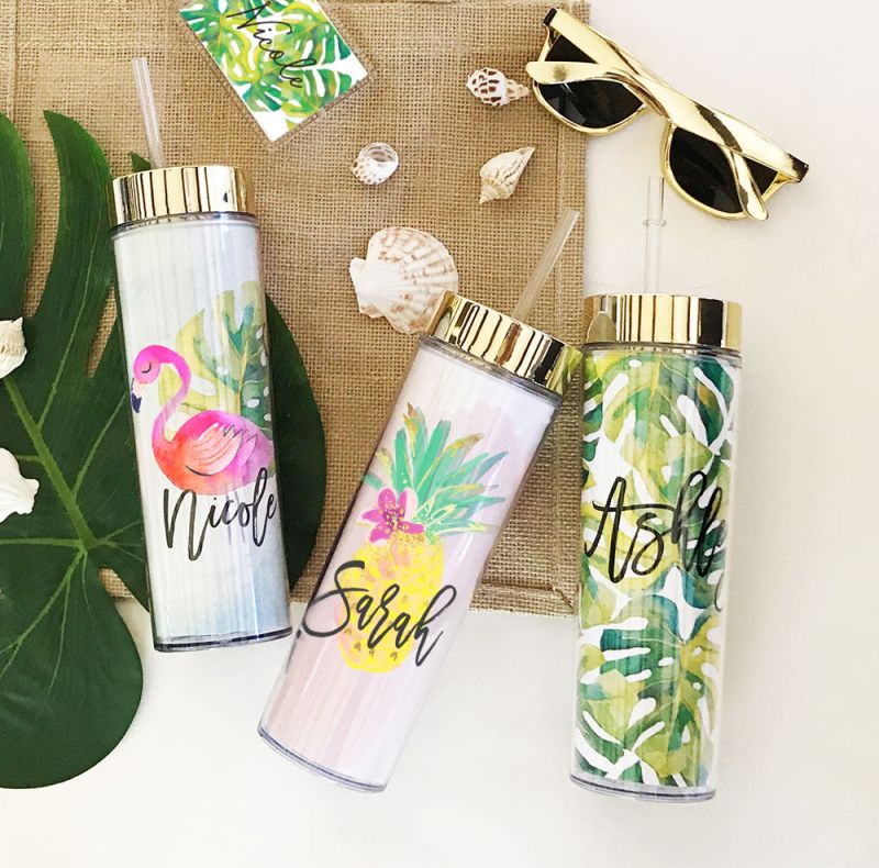 Tropical Beach Tall Tumbler