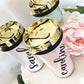Personalized Travel Tumblers - Gold Lid