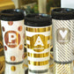 Metallic Foil Travel Coffee Mug