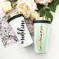 Personalized Travel Tumblers - Gold Lid