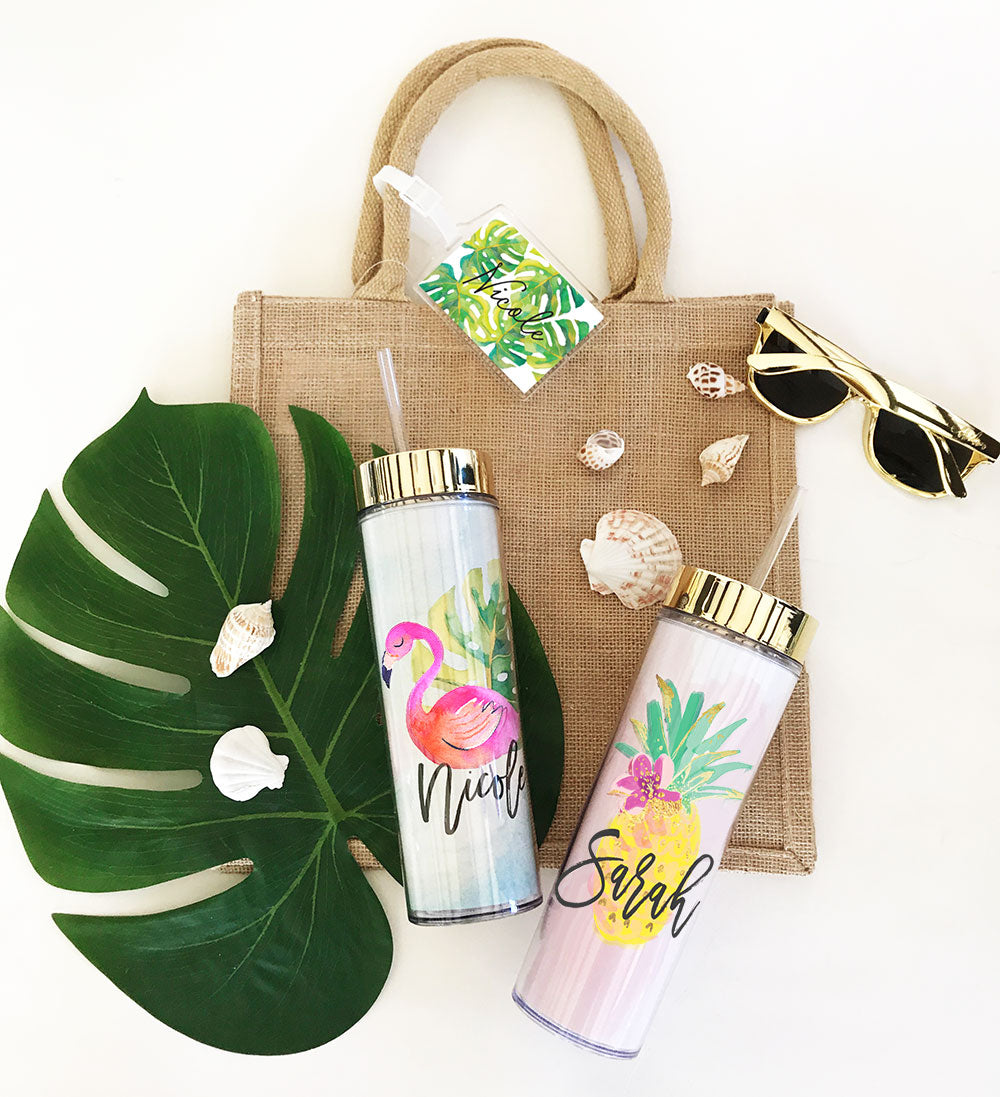 Tropical Beach Tall Tumbler