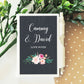 Personalized Floral Garden Notebook Favors