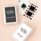 Floral Silhouette Playing Cards