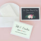 Personalized Floral Garden Tissue Packs