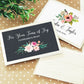Personalized Floral Garden Tissue Packs