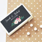 Personalized Floral Garden Mini Mint Favors