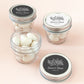 Floral Silhouette Small 4oz Mason Jars