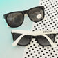 White Groom & Groomsman Sunglasses (set of 6)