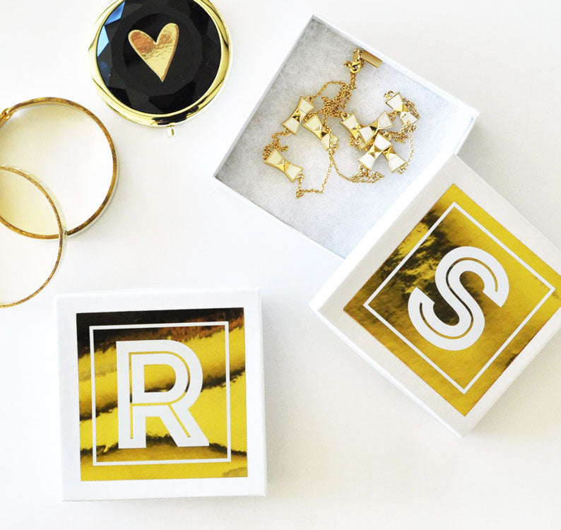 Monogram Jewelry Gift Boxes (set of 6)