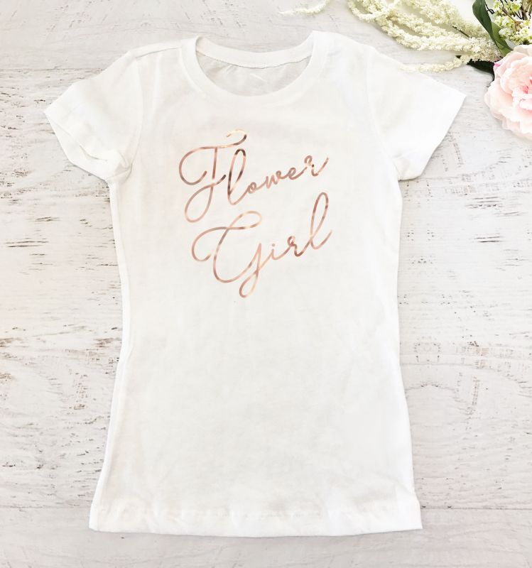 Flower Girl T-Shirt