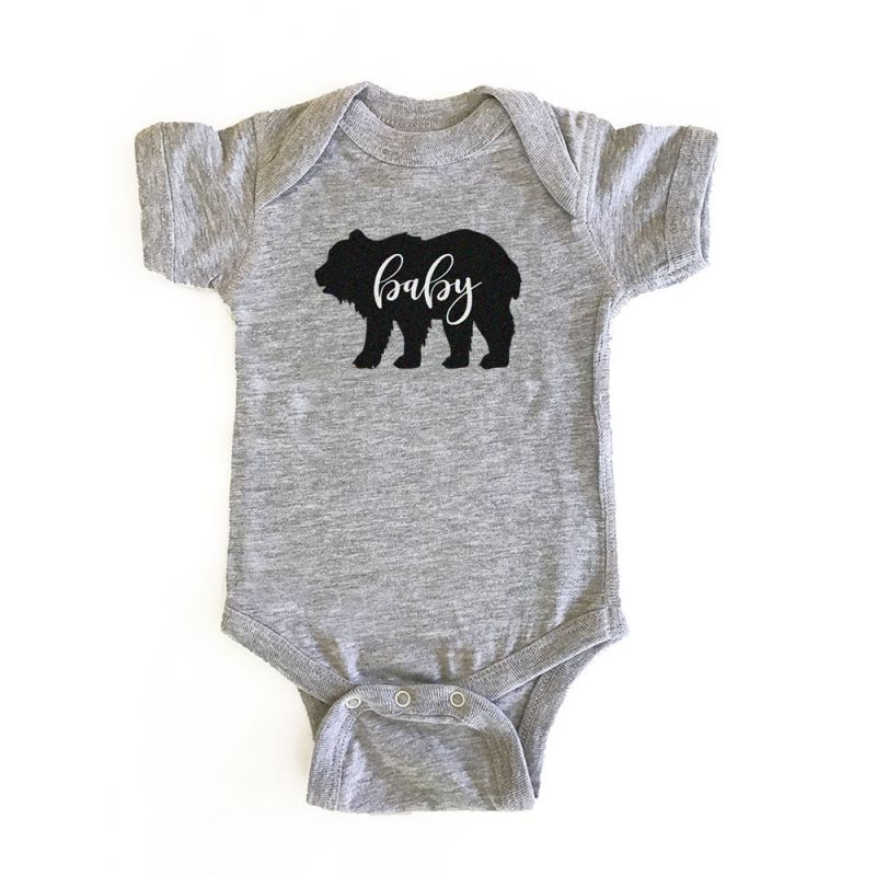 Rustic Baby Shower Bodysuit