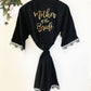Bridal Party Cotton Lace Robes