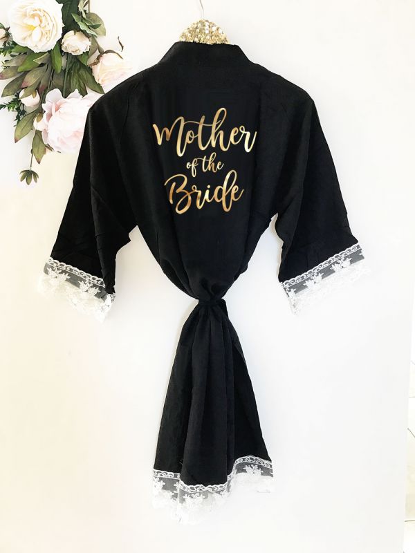 Bridal Party Cotton Lace Robes