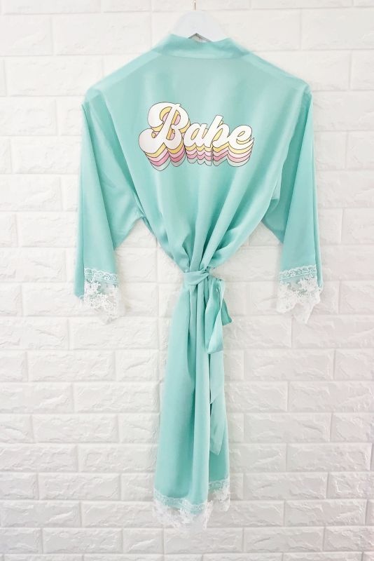 Retro Wedding Cotton Lace Robes