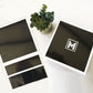 Black Monogram Gift Box