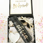 Black Gift Boxes - Gold Text