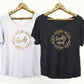 Wreath Bridal Party Shirt - Loose Fit