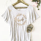 Wreath Bridal Party Shirt - Loose Fit