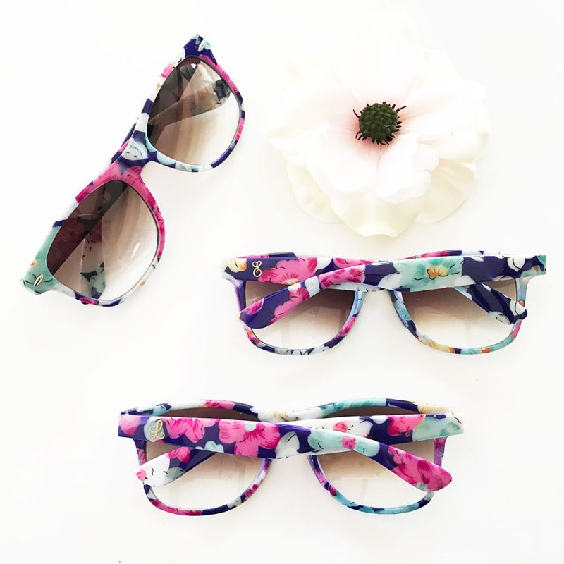 Monogram Floral Sunglasses