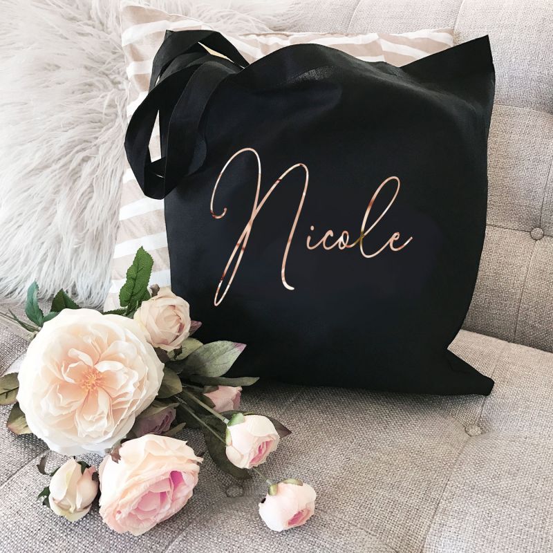 Personalized Canvas Tote