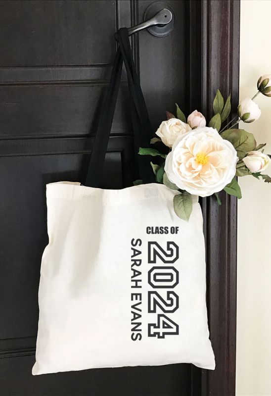 Personalized Graduation Tote Bag