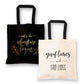 Theme Canvas Tote Bag