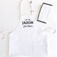 Men's Custom Text Aprons
