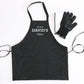 Men's Custom Text Aprons