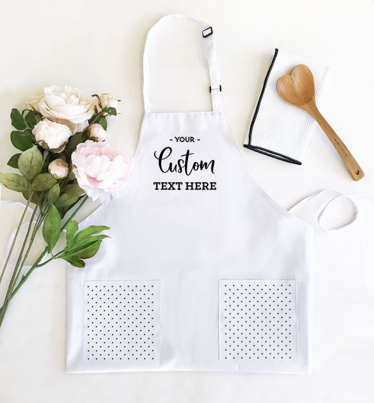 Women's Custom Text Aprons