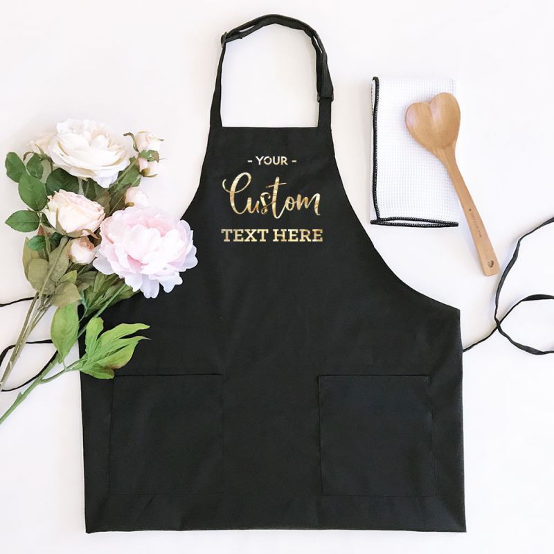 Women's Custom Text Aprons