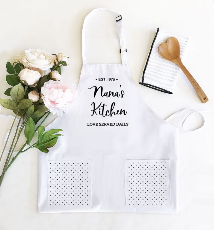 Women's Custom Text Aprons