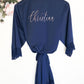 Personalized Satin Lace Robes