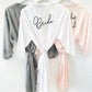 Bridal Party Satin Lace Robes