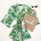 Palm Leaf Cotton Robes