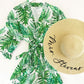 Palm Leaf Cotton Robes
